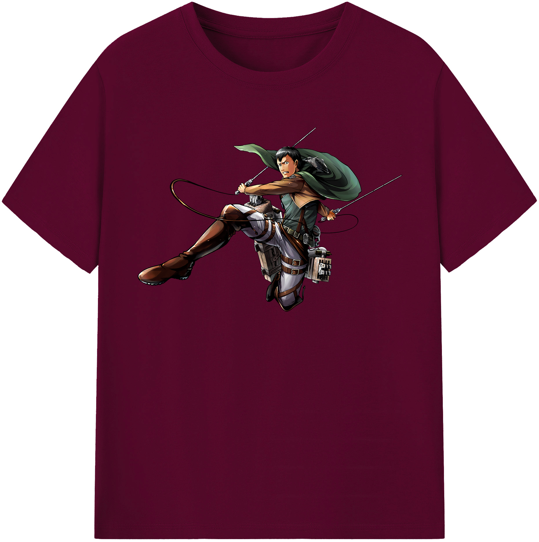 （画像用） 進撃の巨人 ベルトルト・フーバー Attack on Titan Bertholdt Hoover レディースカジュアルプリントTシャツ（綿100％）